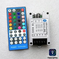 Four Street Light Bar RGBW40360W Bluetooth High Power Button 24 Infrared Button LED+RF Controller Op