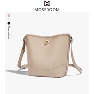 MOSSDOOM Ladies Fashionable Simple Bucket Bag Sling Bag For Women