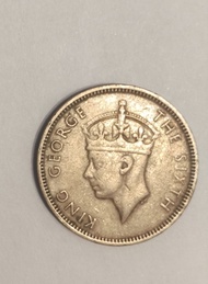 1951年 英皇佐治六世 (King George VI) 伍毫硬幣 喬治六世 男人頭 大五毫