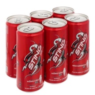 STING WATER BOTTLE 6 CANS x 320ML