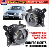 Car Front Fog Lights Lamps Housing Lens Clear Without Bulbs For BMW E60 E90 E63 E46 323i 325i 525i C