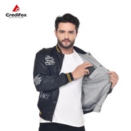 CREDIFOX unisex full embroidery baseball varsity jacket baseball jacket/ baseball jacket/ baseball j