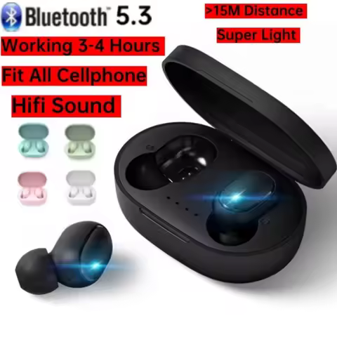 A6S TWS 5.0 Wireless Bluetooth Earphones Sport Earbuds Wireless Earphones Bluetooth Headset with Mic