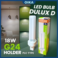 18W OSRAM Dulux D PLC LED Bulb G24 Holder Cool White Warm White Daylight