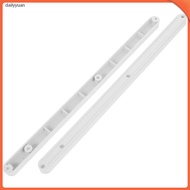 dailyyuan  Full Plastic Drawer Rails to Mount Slides Dressing Table Accessories 12 Inch Side Keyboard Tray
