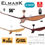 Elmark Viper 168 56" 3 Blades Ceiling Fan With Light