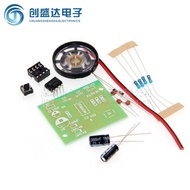 NE555 Dingdong Doorbell Kit Digital Doorbell Making DIY Music Parts E7IX