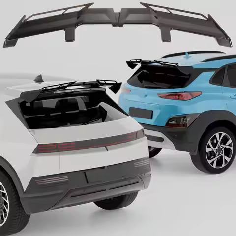 Rear Window Roof Spoiler Wing Gloss Black Compatible with Hyundai Accent Elantra GT Veloster Kona Ve