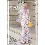 baju kurung moden baju kurung dewasa orchid soft pink