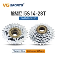 Vg Sprocket Sepeda Tipe Ulir 5 / 6 / 7 / 8 / 9 / 10 / 11 Speed 14-28T