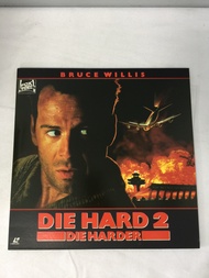 Die Hard 2 Die Harder 2x Laserdisc 1991 Bruce Willis Reginald VelJohnson Bedelia Ldx2 ขนาด 12 นิ้ว