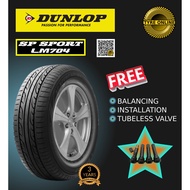 DUNLOP SP SPORT LM704 185/55R16 NEW TYRE TIRES TAYAR BARU MURAH RIM 16 CITY JAZZ ONLINE FREE INSTALL