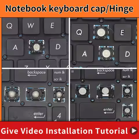 Replacement Key Cap&Hinge For Acer ASUS X550 X550C X550CA X550CC X550CL X550D X550E X550J X550L X550