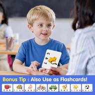 Educational Toys for 3 4 5 Year Old Boys Gift, Matching Letter Game Preschool ABC Learning Toys for 