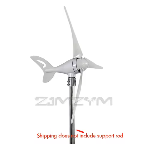 Horizontal Shaft Wind Turbine,Wind Turbine Power Supply Equipment for 100/200/300W Monitoring System