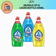 [Bundle Of 6] JOY Hand Dishwashing Liquid 485ML