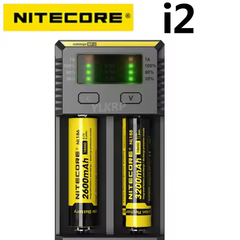 Brand Nitecore New i2 Intellicharger i2 Nitecore Battery Charger for 16340 CR123A 10440 AA AAA 14500