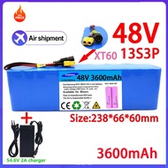 -Electric bicycle battery: 48V lithium battery with 101Ah capacity, 13 series and 3 parallel connect