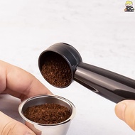 [CLA] 2 In 1 Coffee Spoon 7g Standard Measuring Spoon Dual-use Bean Scoop Press Scoop Coffee Machine