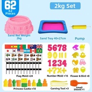 TIANHANYU | Safe Non-Sticky Indoor Kinetic Sand Play Set