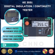 KYORITSU KE 3551 Insulation / Continuity Testers - 100% Brand New &amp; Original