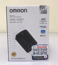 OMRON Blood Pressure Monitor HEM-7600T (Bluetooth) เครื่องวัดความดันออมรอนomron-7600T (ประกันศูนย์ไทย 5 ปี) ฆพ.2130/2562 ออกใบกำกับภาษีได้