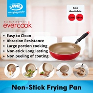 [JML Official] Non-Stick Best Seller Cookware 22cm and 28cm Frypan Wokpan | Evercook Frying Pan