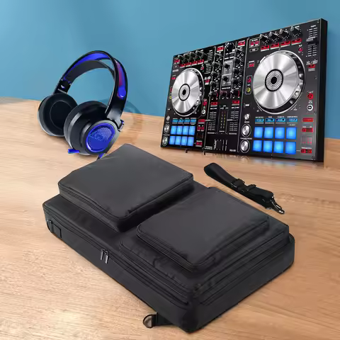 Travel Protective Bag For Pioneer DDJ-SR2 / DDJ-SR DDJ-FLX4 DDJ-REV1/Numark Mixtrack Platinum FX Car