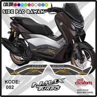 ( COD ) SIDEPAD NMAX TURBO DECKPAD/ NEO 2025/ Nmax Turbo Accessories/ NMAX NEO TURBO LOWER SIDE PAD 