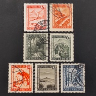 1945 Stamp Austria-Unique Used Stamp-Landscapes Series-Rare Item
