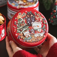 [Customization] [Tinplate Box] Christmas Biscuit Cookie Packaging Tin Box Gift Box Candy Box Tinplat