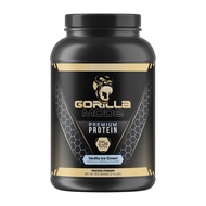 Gorilla Mode Premium Whey Protein - Vanilla Ice Cream / 25 Grams of Whey Protein Isolate & Concentra