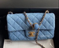 Chanel 金球牛仔布20cm