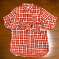 （Size L) Levi’s 純棉格紋長袖襯衫 (1214)