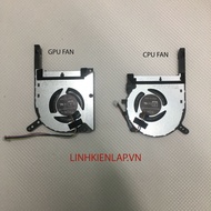 Replace laptop cooling fan asus tuf gaming f15 fx506 fa506 fx506l fx506lh cpu gpu fan