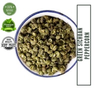 HIJAU Green SICHUAN PEPPERCORN/GREEN Pepper/SZEICHUAN PEPPERCORN 25g