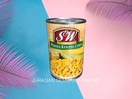 SW WHOLE KERNEL CORN 410gr / Jagung Kaleng Utuh Manis / jagung pipil kaleng