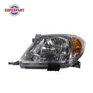 ไฟหน้า VIGO ปี 05-07 TYC เสื้อ(L/R)มุมส้ม (Lซ้าย20-A486-05-6B)(Rขวา20-A485-05-6B) (ราคาต่อ 1 ชิ้น)