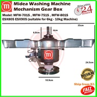 MIDEA / SHARP 6 KG - 10 KG Washing Machine Mechanism Clutch Gear Box ESX805 ESX905 MFW-701S MFW-751S
