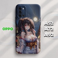 W51 Softcase OPPO A52 A72 A92 4G | Latest Cute Cool Case | Camera Protector Casing | Anti-Fade Oppo 
