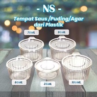 Jelly pudding Cup directly with lid