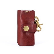 Key Pouch Car Key Holder Calf Leather Key Organizer
