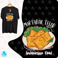 INDONESIAN DISTRO T-SHIRTS FOOD MARTABAK EGG SWEET INDONESIAN Snacks coton combat 30s contemporary