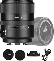 7artisans AF24 mm F1.8 Autofocus Lens for L Mount Full Format Wide Angle Photo Lens, Large Aperture 