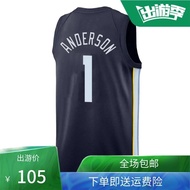 STD7 New Season Grizzlies Kyle.Anderson No. 1 Jersey Anderson Hot-Pressed Fan Spurs Edition Basketba
