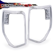 Tail Light Cover Chrome Color 2 Pieces Model 2/4 Mitsubishi L200 Triton 4x2 4x4 Year 2019-2020