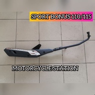 ORIGINAL Muffler Pipe Exhaust Sport Bonus 110/115 SYM (18000-VBA-0005)