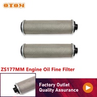 OTOM Motorcycle Accessories Oil Filter Fine Filters Strainer Grid For ZONGSHEN NC250 ZS177MM Engine 