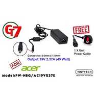 Martech Acer 19V2.37A Notebook Adapter (3.0*1.0mm) PW-NBG/AC19V237E
