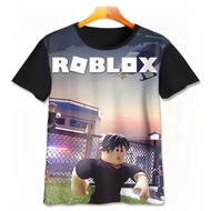 Roblox Game T-shirt-4-designWD Boys Girls T-shirt Ages 1 - 12 Years 3D Movie Game T-shirt | MIMOS